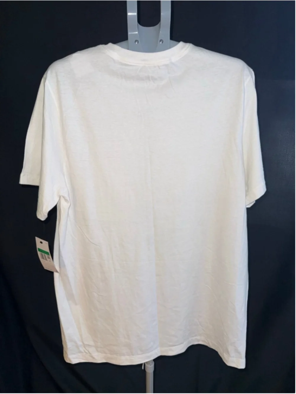 Men's Nike Short Sleeve Tee XL White with Purple Logo